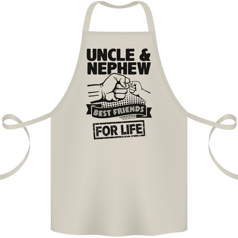 Uncle & Nephew Best Friends Uncle's Day Cotton Apron 100% Organic Natural