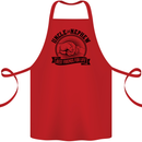Uncle & Nephew Best Friends Uncle's Day Cotton Apron 100% Organic Red