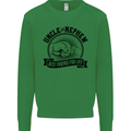 Uncle & Nephew Best Friends Uncle's Day Kids Sweatshirt Jumper Irish Green