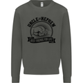 Uncle & Nephew Best Friends Uncle's Day Kids Sweatshirt Jumper Storm Grey