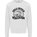 Uncle & Nephew Best Friends Uncle's Day Kids Sweatshirt Jumper White