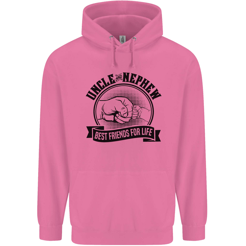 Uncle & Nephew Best Friends Uncle's Day Mens 80% Cotton Hoodie Azelea