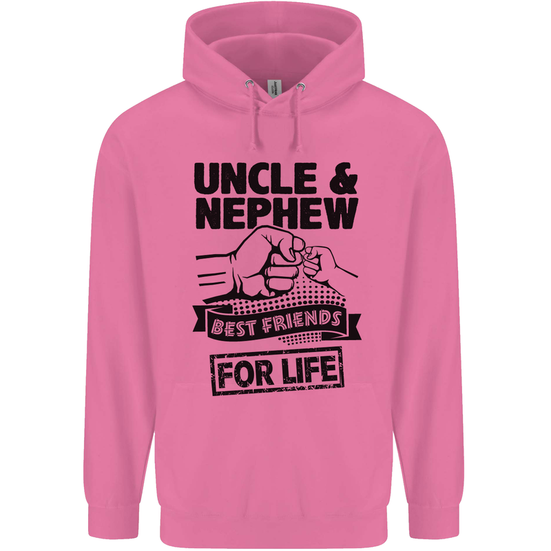 Uncle & Nephew Best Friends Uncle's Day Mens 80% Cotton Hoodie Azelea