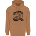 Uncle & Nephew Best Friends Uncle's Day Mens 80% Cotton Hoodie Caramel Latte