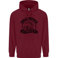 Uncle & Nephew Best Friends Uncle's Day Mens 80% Cotton Hoodie Maroon