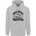 Uncle & Nephew Best Friends Uncle's Day Mens 80% Cotton Hoodie Sports Grey