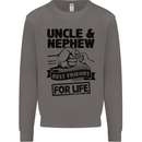 Uncle & Nephew Best Friends Uncle's Day Mens Sweatshirt Jumper Charcoal