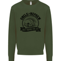 Uncle & Nephew Best Friends Uncle's Day Mens Sweatshirt Jumper Forest Green