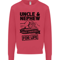 Uncle & Nephew Best Friends Uncle's Day Mens Sweatshirt Jumper Heliconia