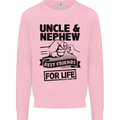 Uncle & Nephew Best Friends Uncle's Day Mens Sweatshirt Jumper Light Pink