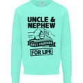 Uncle & Nephew Best Friends Uncle's Day Mens Sweatshirt Jumper Peppermint