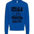 Uncle & Nephew Best Friends Uncle's Day Mens Sweatshirt Jumper Royal Blue