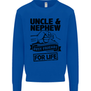 Uncle & Nephew Best Friends Uncle's Day Mens Sweatshirt Jumper Royal Blue