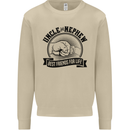 Uncle & Nephew Best Friends Uncle's Day Mens Sweatshirt Jumper Sand