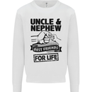 Uncle & Nephew Best Friends Uncle's Day Mens Sweatshirt Jumper White