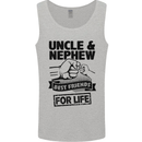 Uncle & Nephew Best Friends Uncle's Day Mens Vest Tank Top Sports Grey