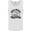 Uncle & Nephew Best Friends Uncle's Day Mens Vest Tank Top White