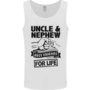 Uncle & Nephew Best Friends Uncle's Day Mens Vest Tank Top White