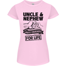 Uncle & Nephew Best Friends Uncle's Day Womens Petite Cut T-Shirt Light Pink