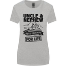Uncle & Nephew Best Friends Uncle's Day Womens Wider Cut T-Shirt Sports Grey