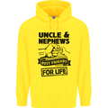 Uncle & Nephews Best Friends Day Funny Childrens Kids Hoodie Yellow
