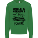 Uncle & Nephews Best Friends Day Funny Kids Sweatshirt Jumper Irish Green