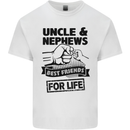 Uncle & Nephews Best Friends Day Funny Kids T-Shirt Childrens White