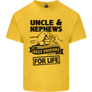 Uncle & Nephews Best Friends Day Funny Kids T-Shirt Childrens Yellow