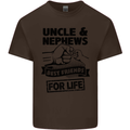 Uncle & Nephews Best Friends Day Funny Mens Cotton T-Shirt Tee Top Dark Chocolate