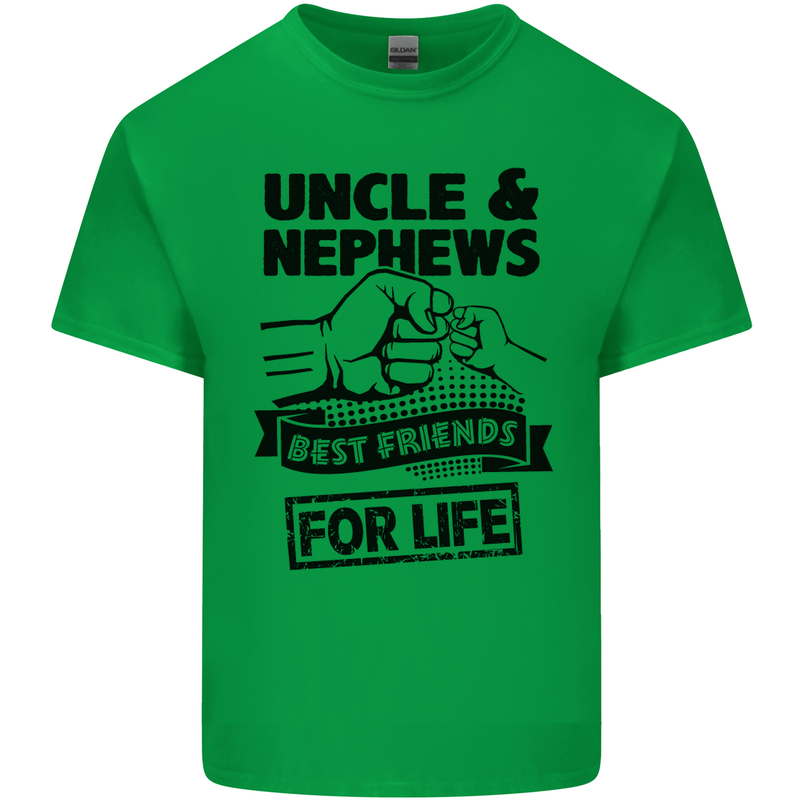 Uncle & Nephews Best Friends Day Funny Mens Cotton T-Shirt Tee Top Irish Green