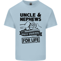 Uncle & Nephews Best Friends Day Funny Mens Cotton T-Shirt Tee Top Light Blue
