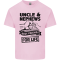 Uncle & Nephews Best Friends Day Funny Mens Cotton T-Shirt Tee Top Light Pink