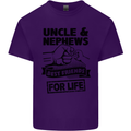 Uncle & Nephews Best Friends Day Funny Mens Cotton T-Shirt Tee Top Purple