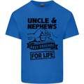Uncle & Nephews Best Friends Day Funny Mens Cotton T-Shirt Tee Top Royal Blue