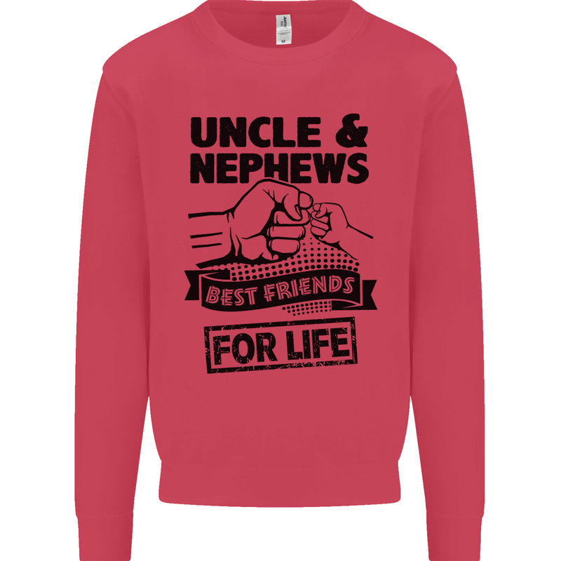 Uncle & Nephews Best Friends Day Funny Mens Sweatshirt Jumper Heliconia