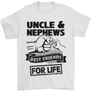 Uncle & Nephews Best Friends Day Funny Mens T-Shirt Cotton Gildan White