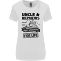 Uncle & Nephews Best Friends Day Funny Womens Wider Cut T-Shirt White