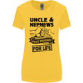 Uncle & Nephews Best Friends Day Funny Womens Wider Cut T-Shirt Yellow