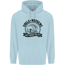 Uncle & Nephews Best Friends Uncle's Day Childrens Kids Hoodie Light Blue
