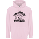 Uncle & Nephews Best Friends Uncle's Day Childrens Kids Hoodie Light Pink
