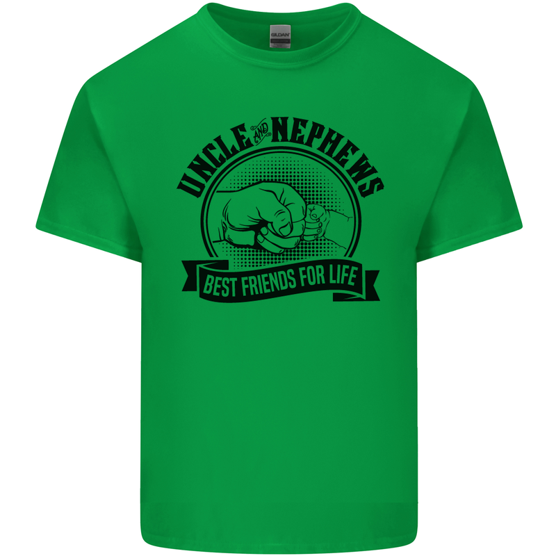 Uncle & Nephews Best Friends Uncle's Day Kids T-Shirt Childrens Irish Green