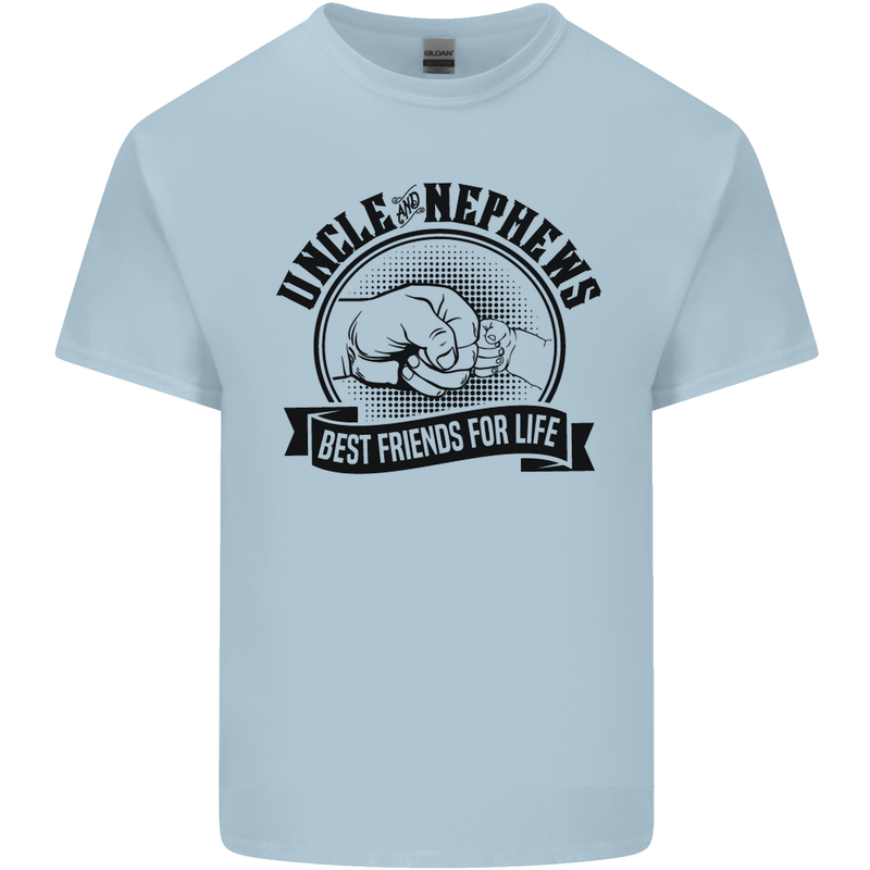 Uncle & Nephews Best Friends Uncle's Day Kids T-Shirt Childrens Light Blue