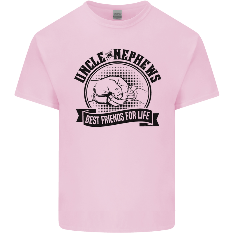 Uncle & Nephews Best Friends Uncle's Day Kids T-Shirt Childrens Light Pink