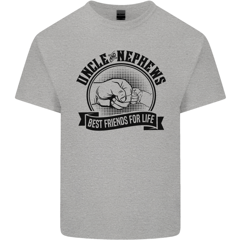 Uncle & Nephews Best Friends Uncle's Day Kids T-Shirt Childrens Sports Grey