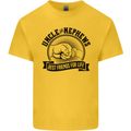 Uncle & Nephews Best Friends Uncle's Day Kids T-Shirt Childrens Yellow