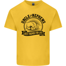 Uncle & Nephews Best Friends Uncle's Day Kids T-Shirt Childrens Yellow