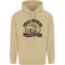 Uncle & Nephews Best Friends Uncle's Day Mens 80% Cotton Hoodie Sand