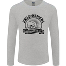 Uncle & Nephews Best Friends Uncle's Day Mens Long Sleeve T-Shirt Sports Grey