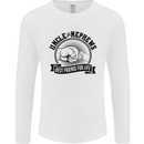 Uncle & Nephews Best Friends Uncle's Day Mens Long Sleeve T-Shirt White