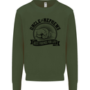 Uncle & Nephews Best Friends Uncle's Day Mens Sweatshirt Jumper Forest Green